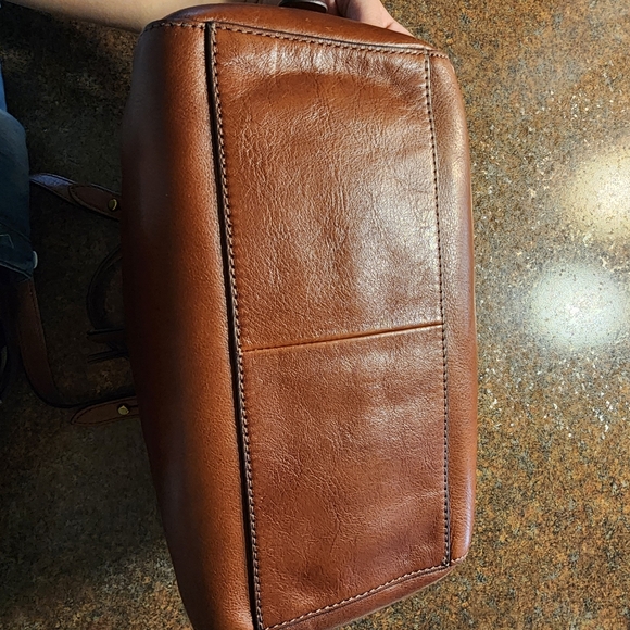Fossil Rachel Satchel in Brown Leather - Picture 4 of 11